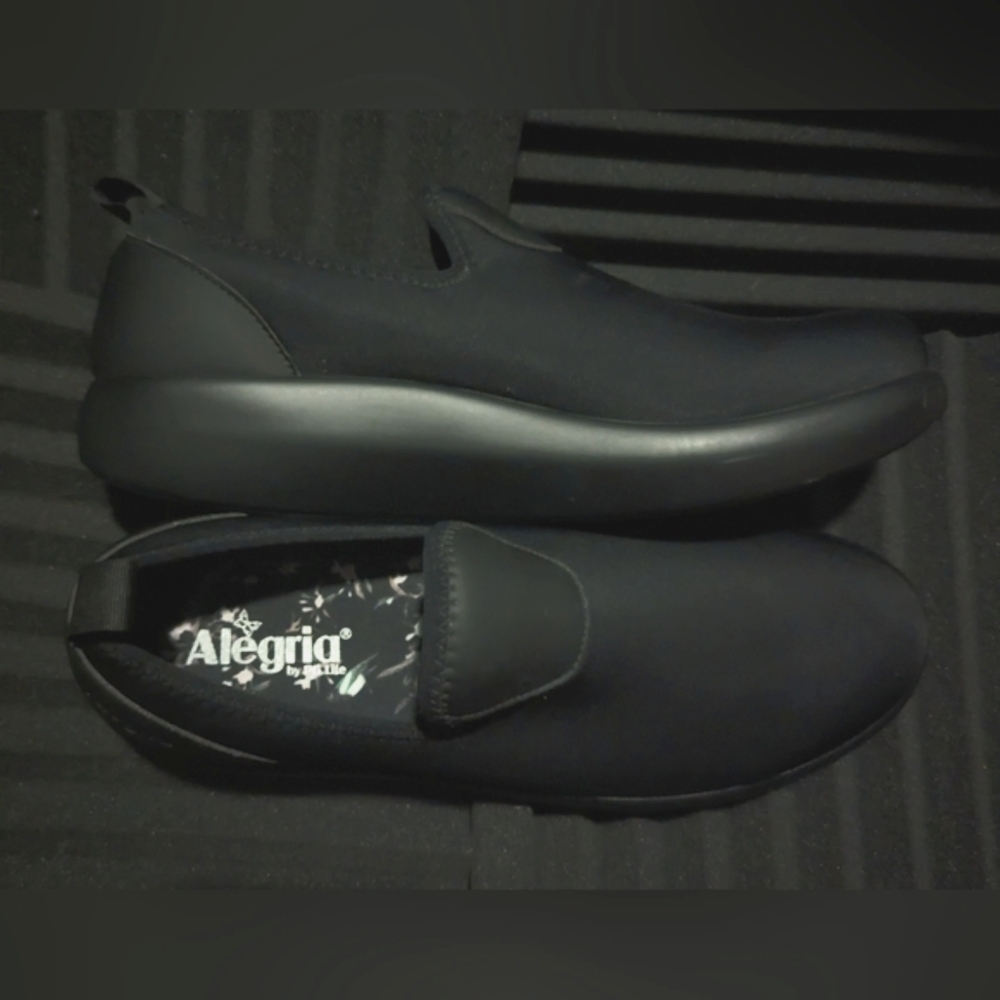 Black Alegria Eden Slip-on